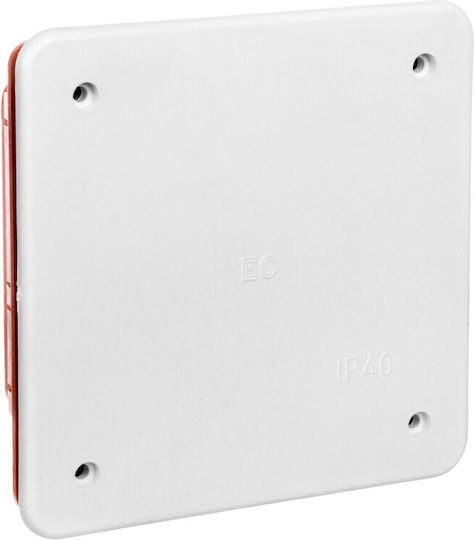 Elettrocanali Wall mounted 45-Elements Fuse Box W92xH92xD45mm