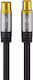 Goobay Καλώδιο Ομοαξονικό Coaxial female / Coaxial male - Coaxial female 2m 70367 1τμχ