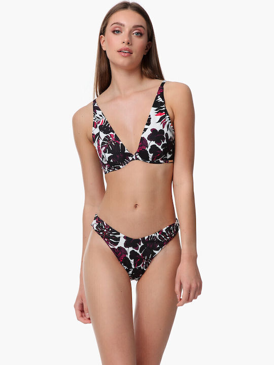 Minerva Bikini Τριγωνάκι Ecru-mauve