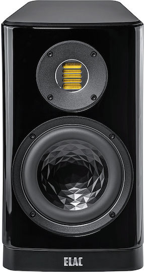 Elac BS 403.2 Ζεύγος Ηχείων Hi-Fi Βιβλιοθήκης 70W 2 Δρόμων Π16.6xΒ27.7xΥ30.8εκ. High Gloss Black