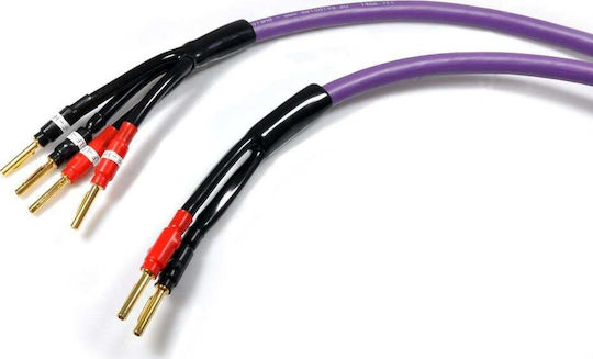 Melodika Lautsprecherkabel 2x Banane - 2x Banane 6m