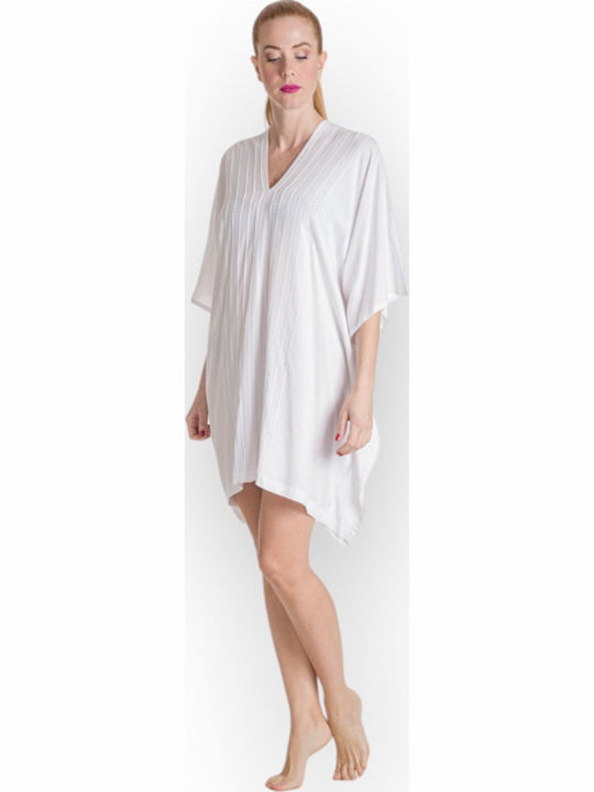Rima Beachwear Γυναικείο Κοντό Καφτάνι Παραλίας...