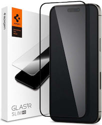 Spigen 5D 0.3mm Sticlă călită 1buc Negru (iPhone 14 Pro)