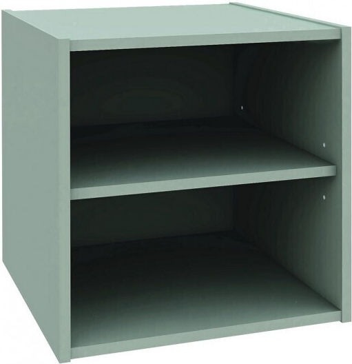 Composite Wall Shelf Green 35x35x35cm