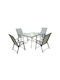 Set Sala De Mese Pentru Exterior Dalma 5 Piese Heinner