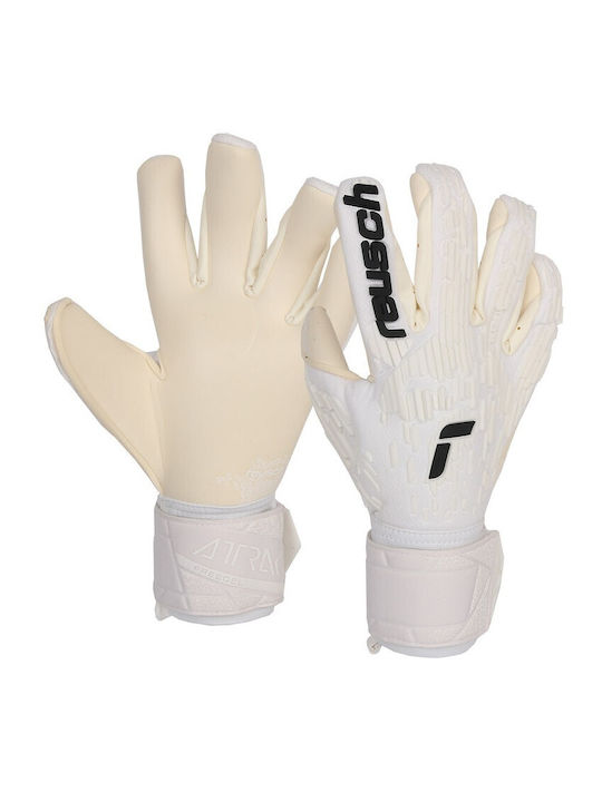 Reusch Attrakt Freegel Adults Goalkeeper Gloves White