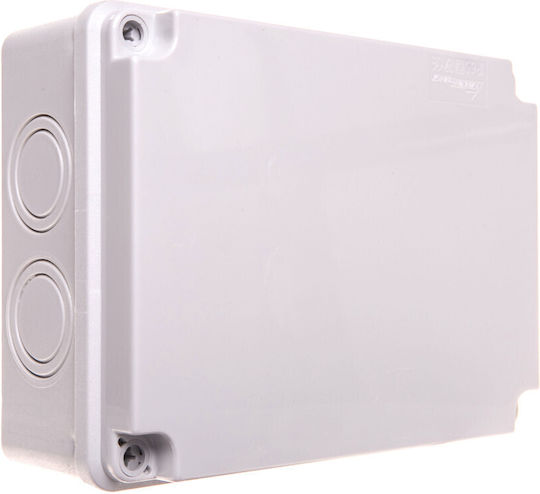 Elektro Plast Surface Mounted Electrical Box IP44 in Gray Color