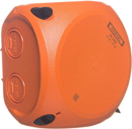 Hensel Surface Mounted Electrical Box Watertight IP65 in Orange Color