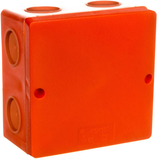 Kopos Kolin Surface Mounted Electrical Box Branching Watertight IP66 in Orange Color