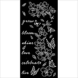 Stamperia Stencil Designs Flower