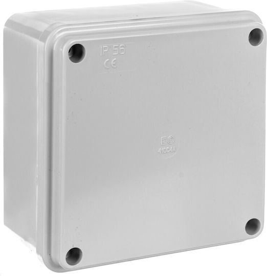 Elettrocanali Elektrisches Gehäuse für Außenmontage IP56 in Gray Farbe