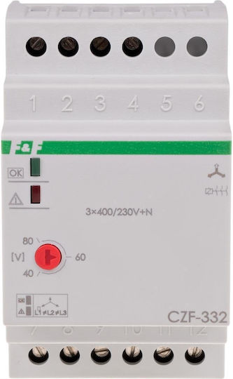 F&F Electric Panel Meter Analog Three-phase CZF-332