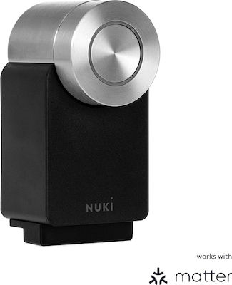 Nuki Lacăt Electronic Smart Lock Pro în culoare Negru cu Conectivitate Wi-Fi