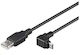 PremiumCord 2m Angle (90°) USB 2.0 to micro USB Cable (ku2m2f-90)