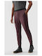 Jogginghose mit Gummizug Burgundisch
