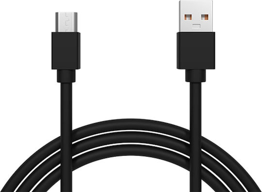 Blow Regulär USB 2.0 auf Micro-USB-Kabel Schwarz 1m (66-115) 1Stück