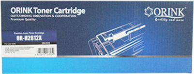 Orink Compatible Toner for Laser Printer HP Q2612X Black