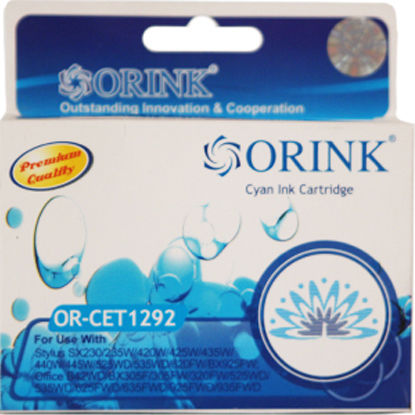 Orink Συμβατό Μελάνι Εκτυπωτή InkJet Epson T1292 11.5ml Κυανό 1τμχ