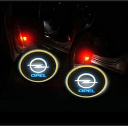 Opel Car Door Projectors with Logo Opel