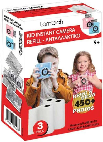 Lamtech Φωτογραφικό Χαρτί Instant για Εκτυπωτές Inkjet 25 Φύλλα