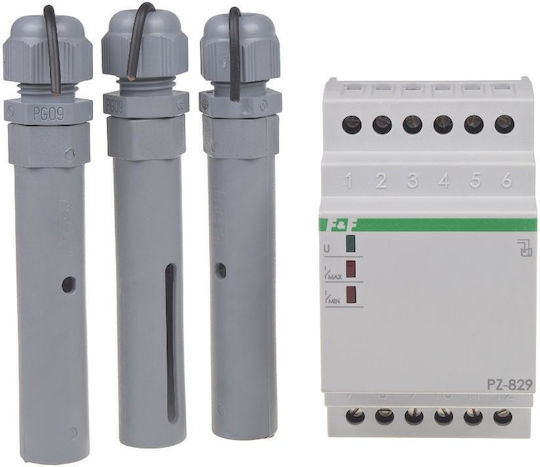 F&F Relee de Fază Scurgere de pământ cu Tensiune 230V