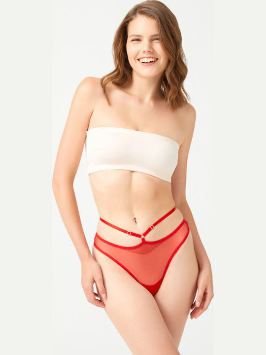 CottonHill Damen Zeichenfolge Rot
