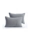 Nef-Nef Homeware Elements Pillowcase Set Oxford Quilted Grey 52x72cm.