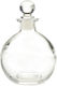 Round Glass Oil Bottle 130ml Ys5073 8.8x12.7cm Nv23-01-18-5073