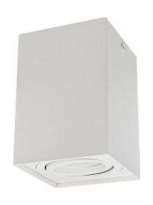 Maclean Energy Single Spot with Socket GU10 in White Color