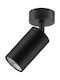 Maclean Energy Single Spot with Socket GU10 in Black Color