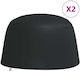 Hanging Armchair Covers 2 Pieces Black Ø190x115cm Oxford Fabric Black 190 X 115 Cm