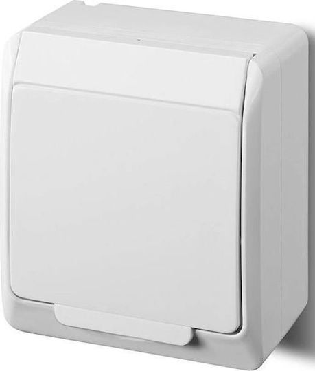 Elektro Plast Power Socket White 1pcs