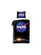 NASA Conținut set Husă de pilotă pentru copii Single cu față de pernă Negru 120x140cm