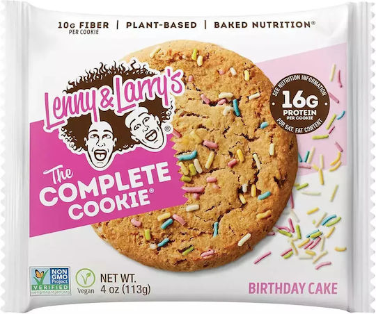 Lenny & Larry's Μπισκότα Πρωτεΐνης The Complete Cookie με Κομματάκια Vegan 113gr