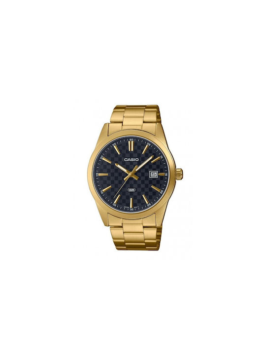 Casio Watch Battery with Gold Metal Bracelet
