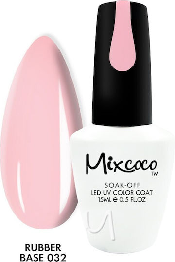 Mixcoco Base Coat για Απλά Βερνίκια Rubber 15ml