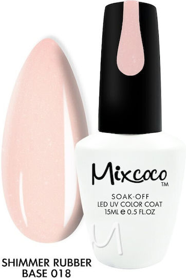 Mixcoco Strat de bază pentru lacuri de unghii obișnuite Cauciuc 15ml