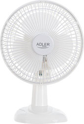 Adler Tischventilator 30W Durchmesser 15cm