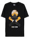 Skull Bones Crossbones Black T-shirt