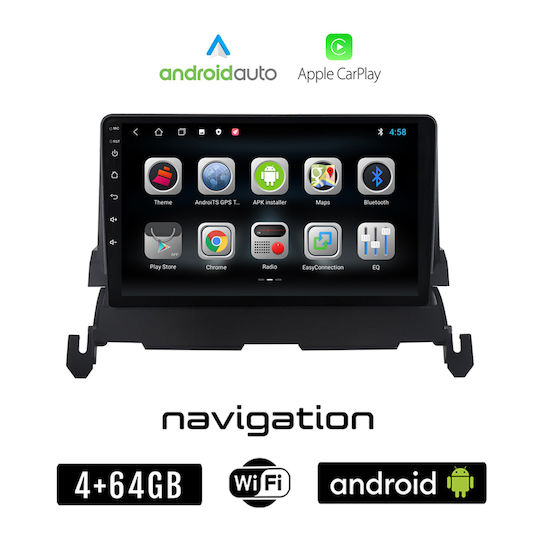 Booma Car Audio System Dodge Journey 2008-2011 (Bluetooth/USB/WiFi/GPS/Apple-Carplay/Android-Auto) with Touch Screen 9"