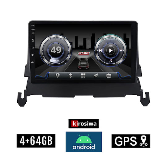 Kirosiwa Auto-Audiosystem Dodge Reise 2008-2011 (Bluetooth/USB/WiFi/GPS) mit Touchscreen 9"