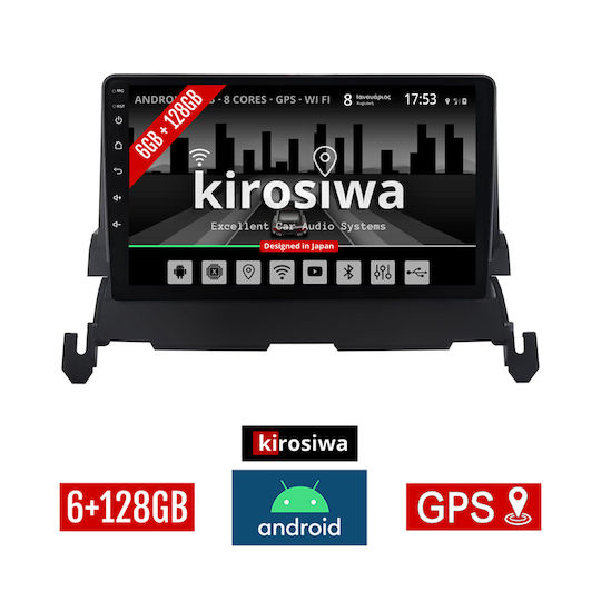 Kirosiwa Ηχοσύστημα Αυτοκινήτου Dodge Journey 2008-2011 (Bluetooth/USB/WiFi/GPS) με Οθόνη Αφής 9"