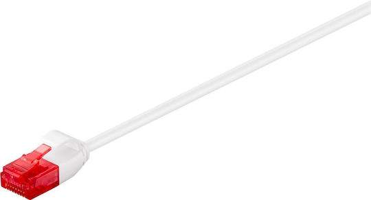 Goobay U/UTP Kat.6 Ethernet Netzwerkkabel 20m Weiß