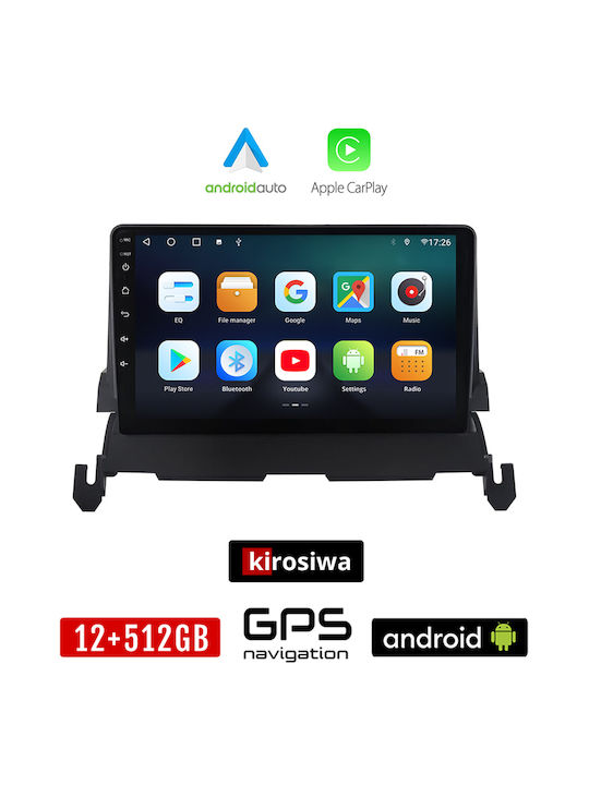 Kirosiwa Car Audio System Dodge Journey 2008-2011 (Bluetooth/USB/AUX/WiFi/GPS/Apple-Carplay/Android-Auto) with Touch Screen 9"