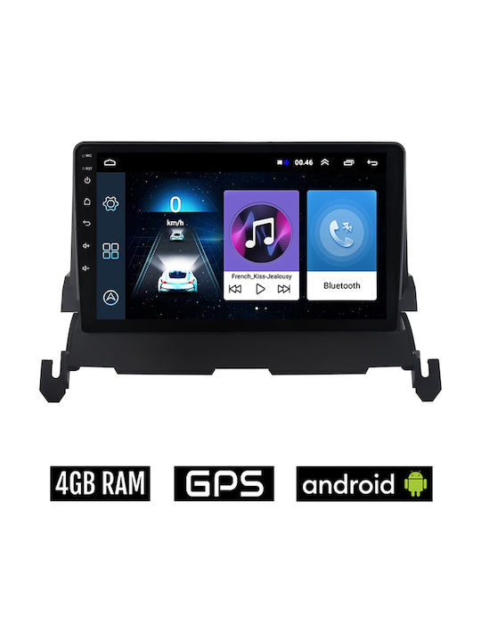 Ηχοσύστημα Αυτοκινήτου 2DIN (Bluetooth/USB/AUX/WiFi/GPS/Apple-Carplay/Android-Auto) με Οθόνη Αφής 9"