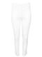 Weiße Basic-Hose