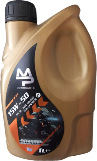 MP Motorradöl für Viertaktmotoren 15W-50 1Es