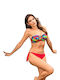 Etna Padded Underwire Bikini Set Bra & Slip Bottom Red