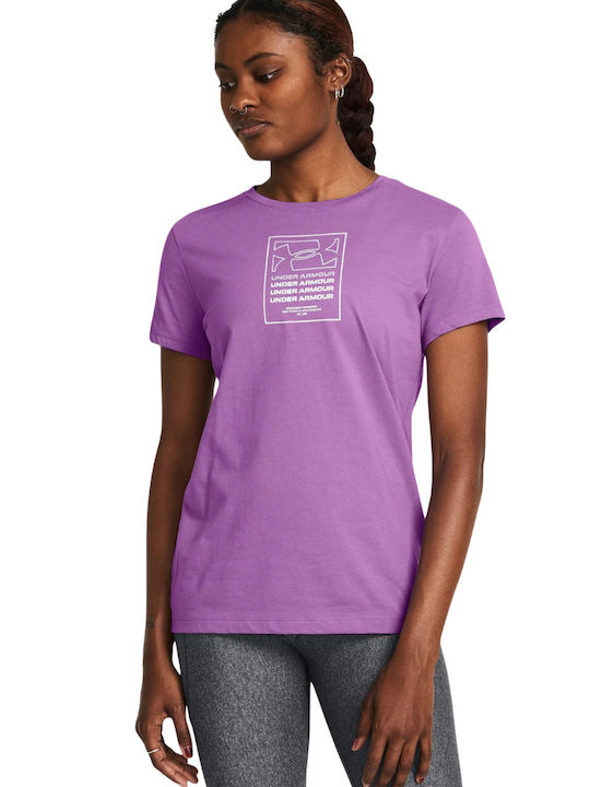 Under Armour Women's T-shirt Purple
