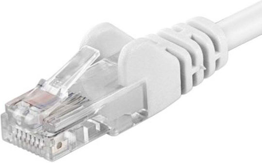 PremiumCord U/UTP Cat.6 Ethernet Network Cable 0.5m White